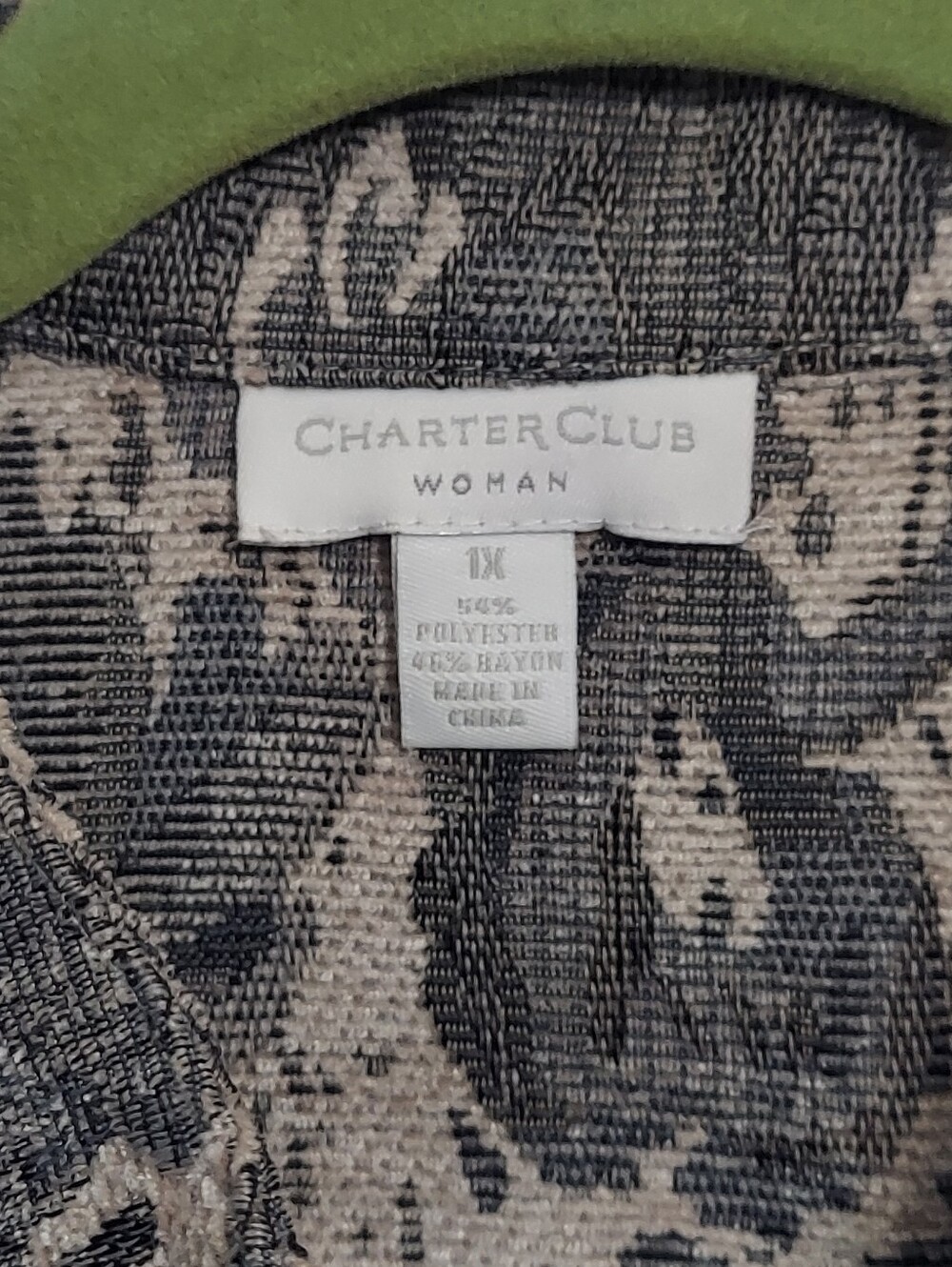 Charter Club Tapestry Jacket - Picture 3 of 10